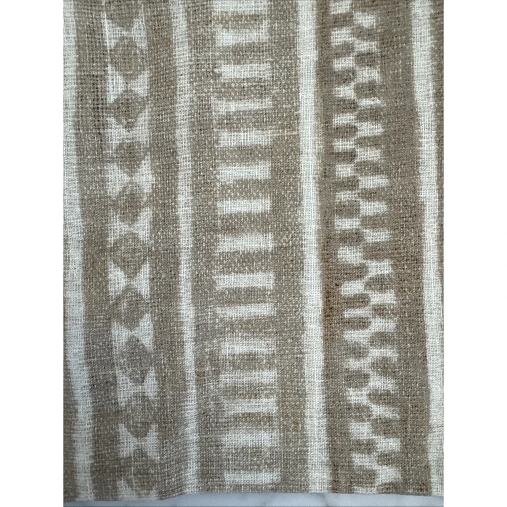 Pottery Barn‎ Shorewood Printed Mud Cloth Sham Standard Photo Sample